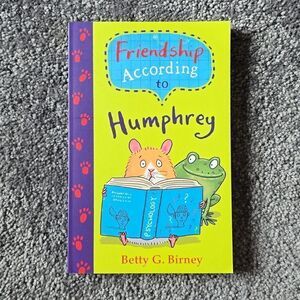 Friendship According To Humphrey Hamster Book Elementary School Reading Kids